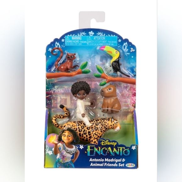 🍁DISNEY ENCANTO Antonio and Animal Friends Set NWT - Picture 1 of 4